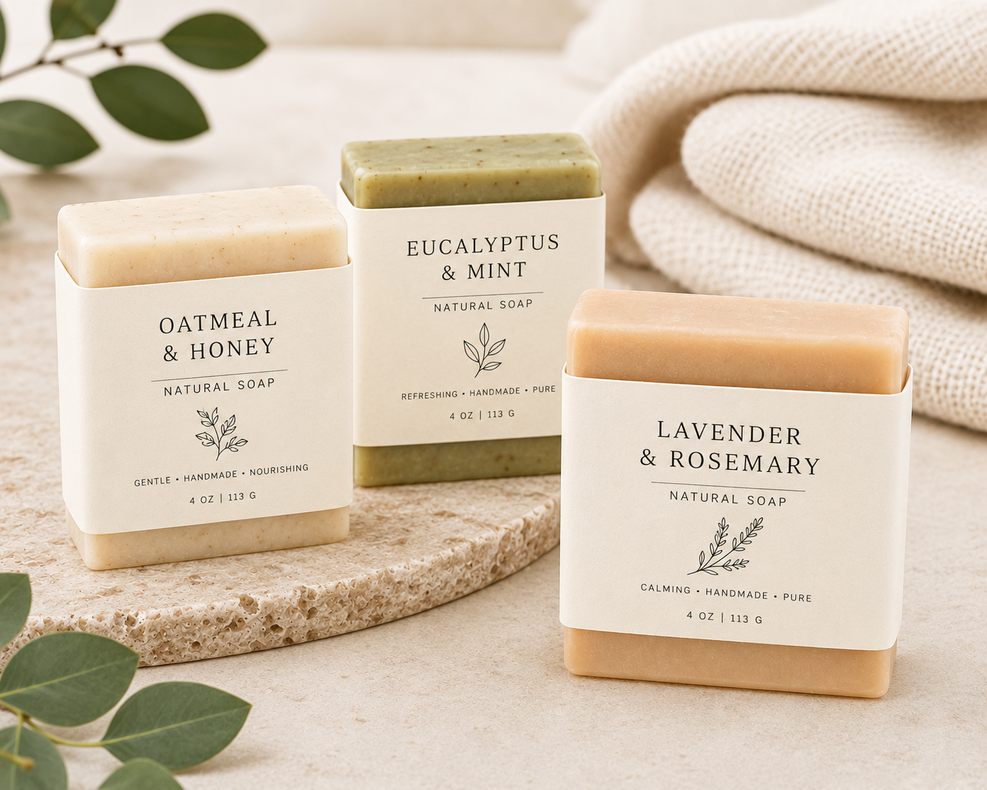 Soap Wraps for Handmade Soaps